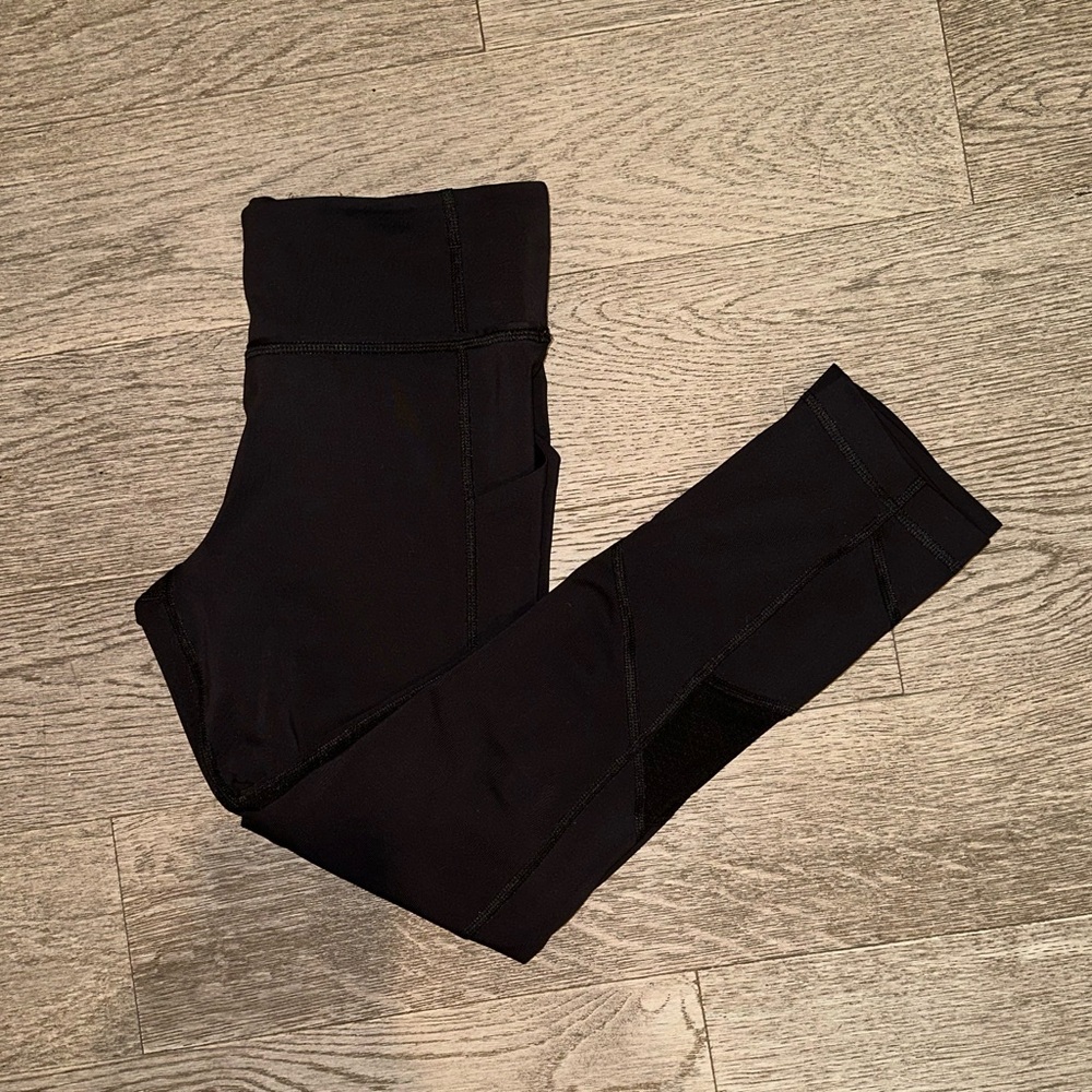 Lululemon Pace Rival Crop *Full-On Luxtreme 22" Black Size 4